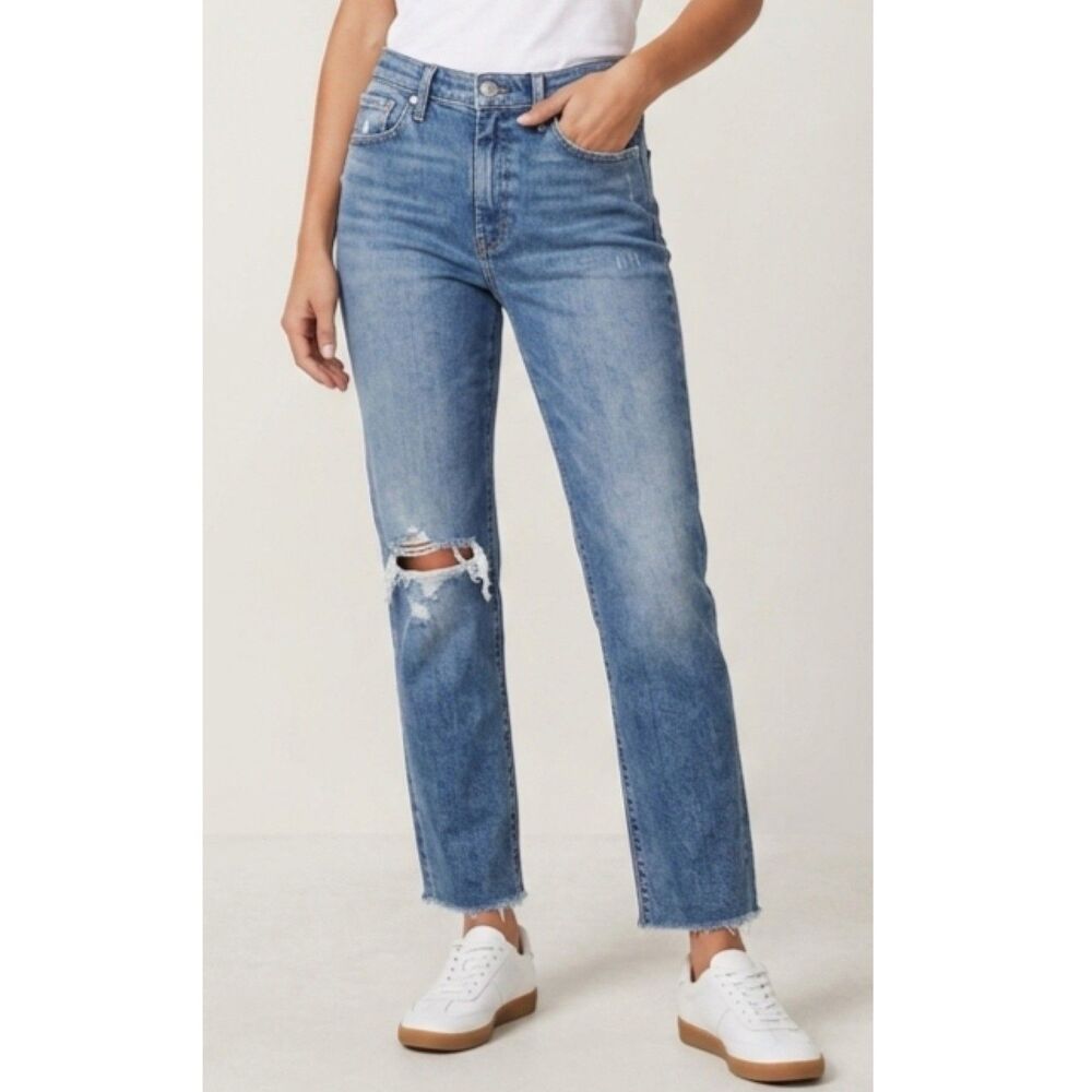 Rag and Bone Jeans Womens  Nina High Rise Ankle Cigarette med Wash Denim 29